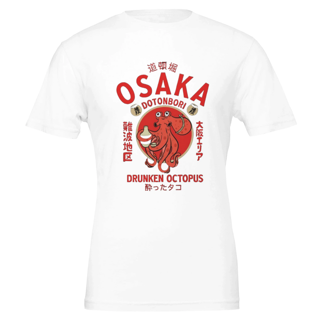 Osaka Drunken Octopus Tee — Tokyo Nights Energy