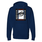 Tokyo Samurai Eye Hoodie — Streetwear with Focus