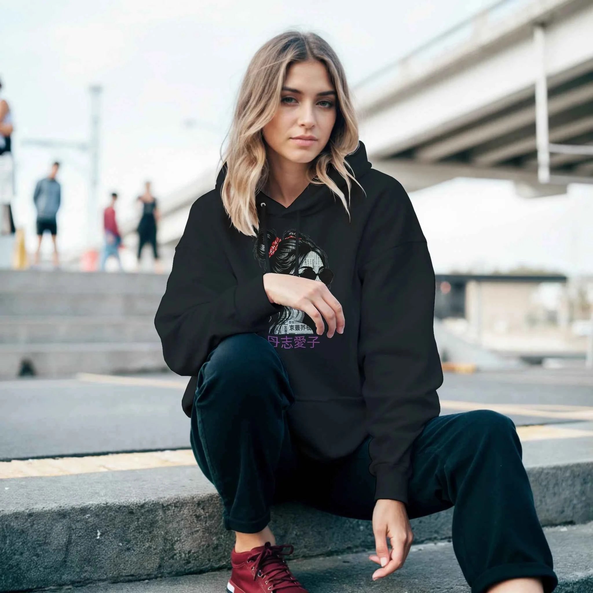 Aiku Tanshi Hoodie – Kuro Division Streetwear