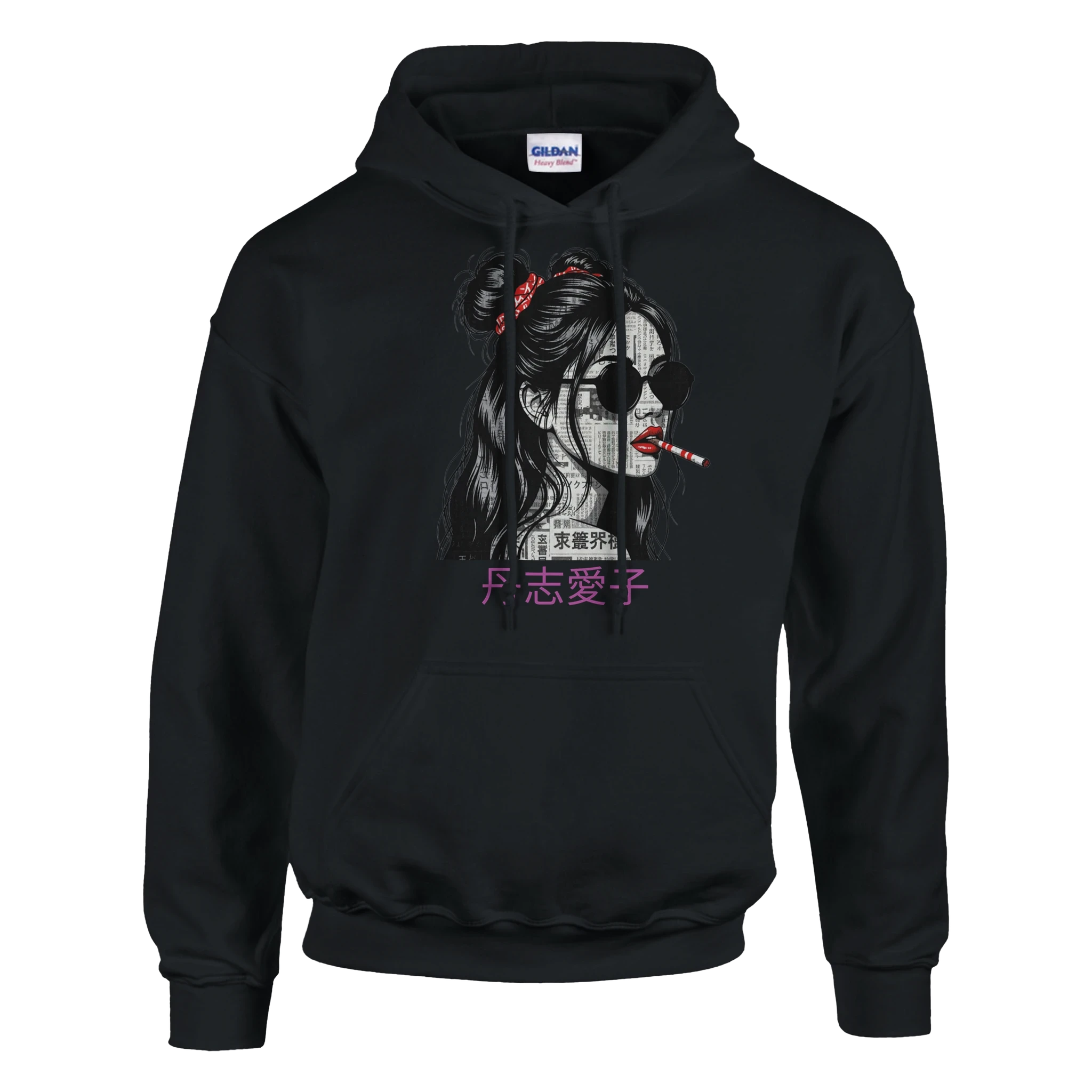 Aiku Tanshi Hoodie – Kuro Division Streetwear