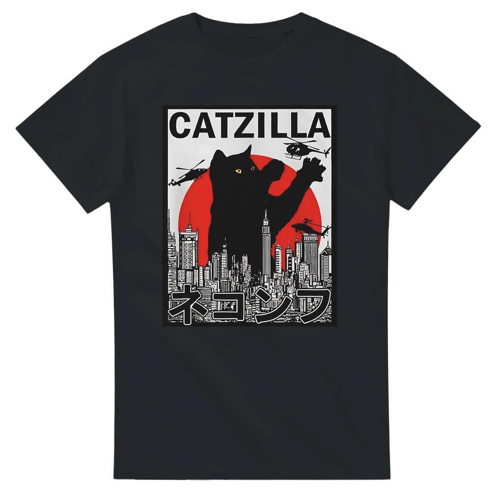 CatZilla City Attack T-Shirt – Urban Kaiju Streetwear