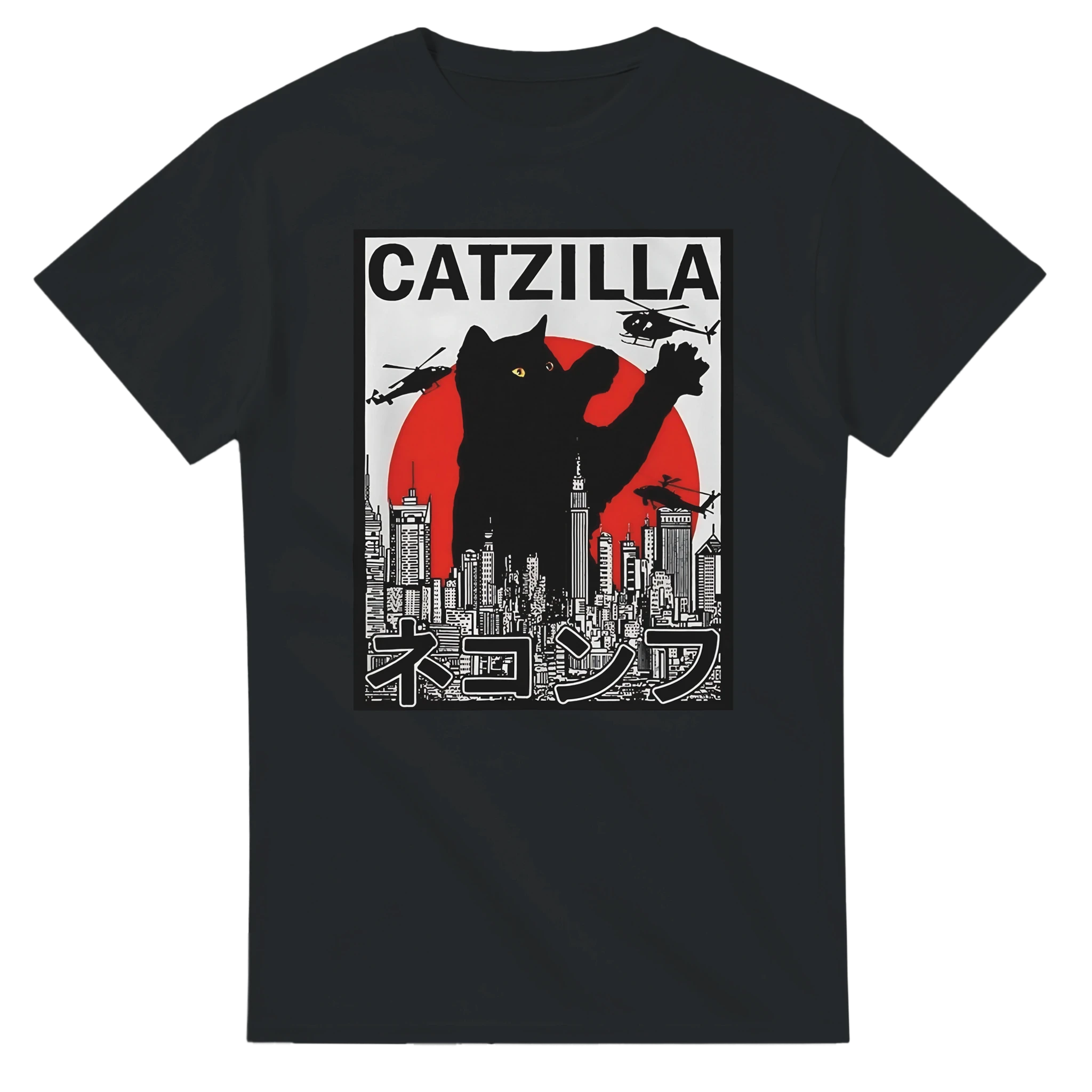 CatZilla City Attack T-Shirt – Urban Kaiju Streetwear