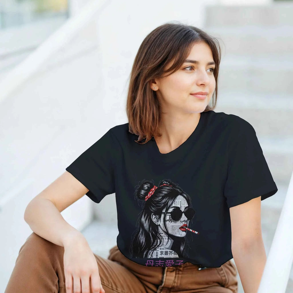 Aiku Tanshi T-Shirt - Kuro Division Streetwear