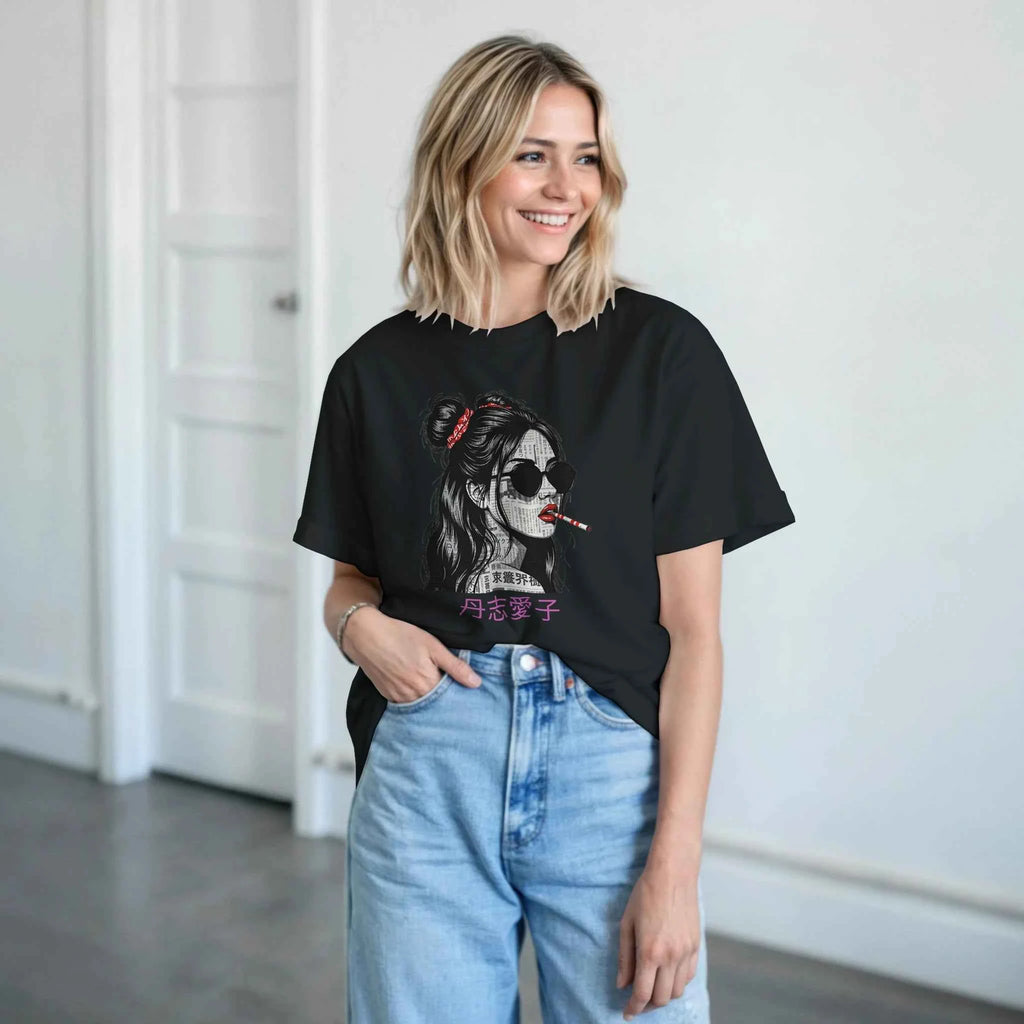 Aiku Tanshi T-Shirt - Kuro Division Streetwear