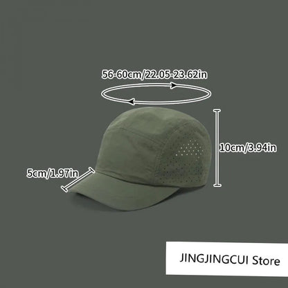 Lightweight Breathable Mesh Baseball Cap for Outdoor Travel Hiking and Everyday Casual Wear