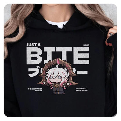 Oversized Graphic Fleece Hoodie with Contemporary Gaming-Inspired Artwork