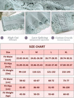 Eleven-Piece Low-Rise Scalloped Lace Bikini Panty Set