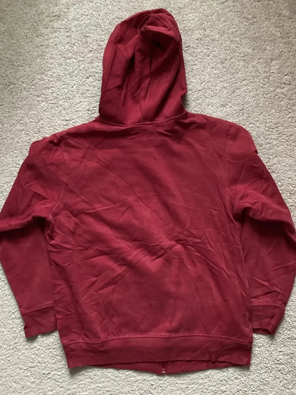Gothic Graphic Zip-Up Hoodie Inspired by Anime Streetwear Fashion