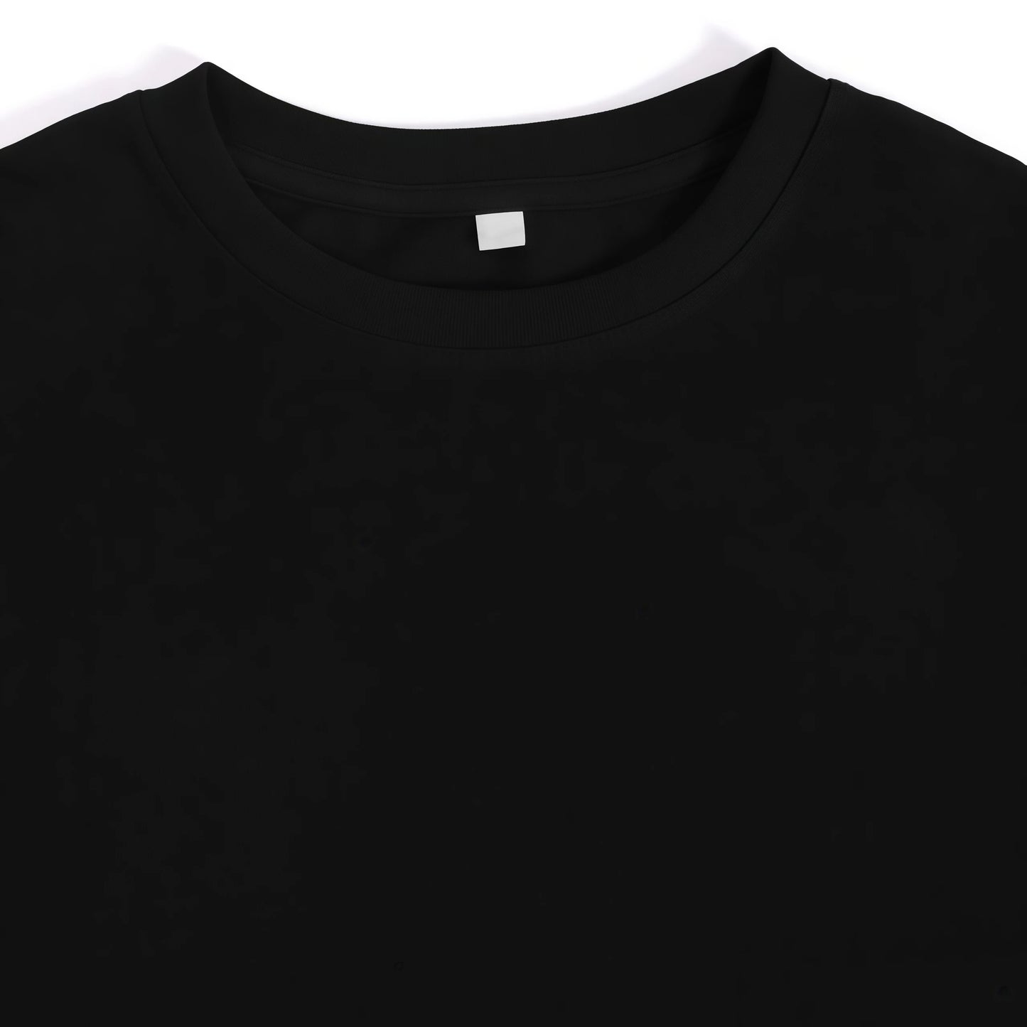 Motivational Typography Streetwear Cotton T-Shirt with Distressed Back Graphic Print