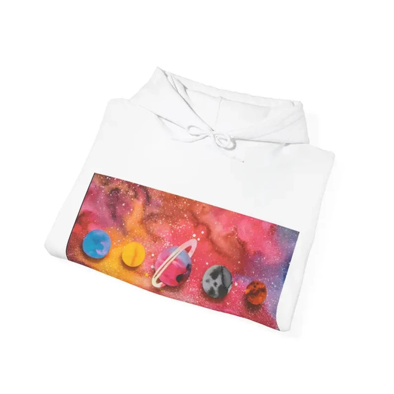 Women's Relaxed Graphic Hooded Sweatshirt for Contemporary Casual Streetwear Everyday Style