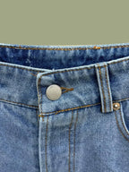 Women's Classic Denim Shorts with Slim Fit and Timeless Casual Everyday Design