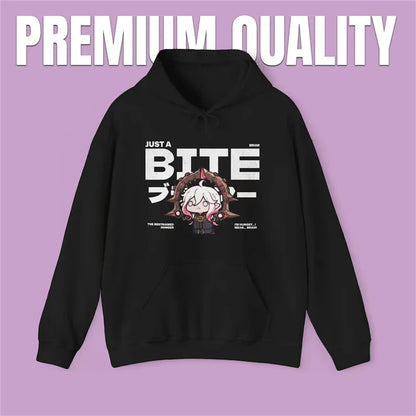 Oversized Graphic Fleece Hoodie with Contemporary Gaming-Inspired Artwork