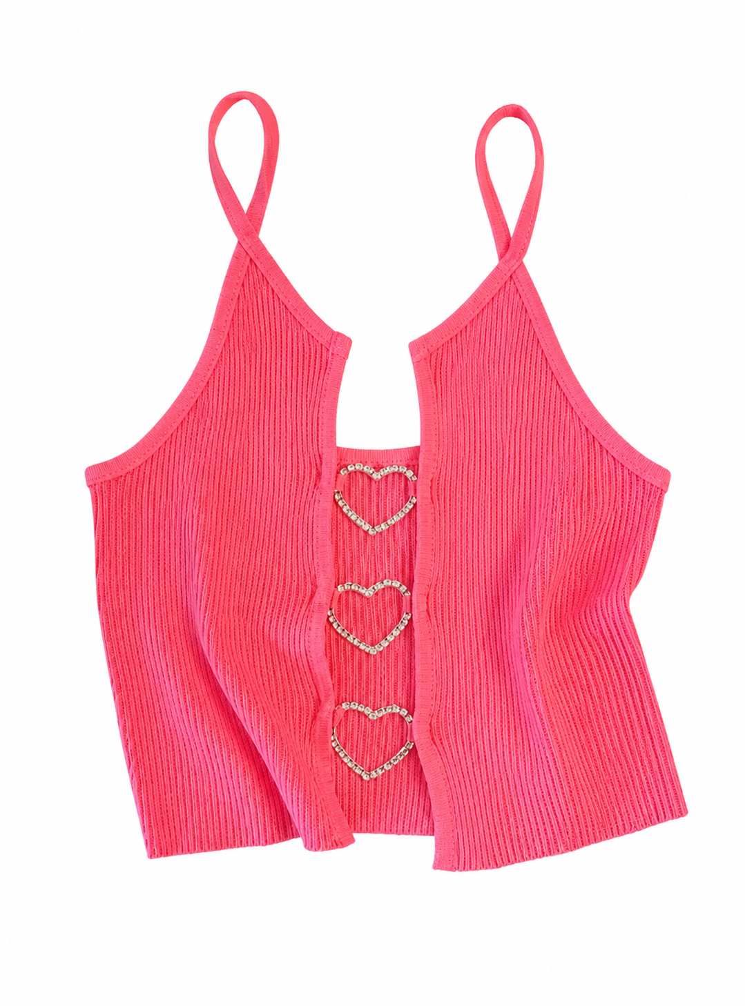 Ribbed Lace-Up Crop Top with Sleeveless Slim Fit Contemporary Streetwear Design