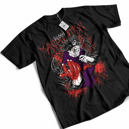 Dark Fantasy Anime Goth Streetwear Oversized Graphic Cotton T-Shirt