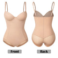 Structured Underwire Shaping Bodysuit with Adjustable Spaghetti Straps