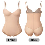 Structured Underwire Shaping Bodysuit with Adjustable Spaghetti Straps