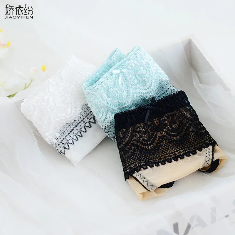 Elegant Eyelash Lace Half-Cup Balconette Bra and Panty Ensemble