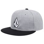 Geometric Embroidered Flat Brim Snapback Cap Adjustable Streetwear Baseball Fashion Hat