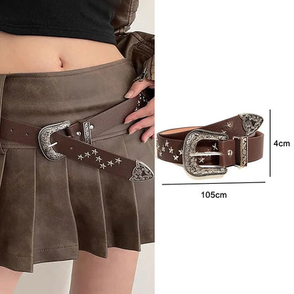 Studded Bullet Detail Belt for Gothic, Punk and Alternative Fashion