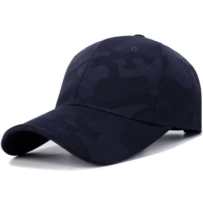 Minimalist Camouflage Corduroy Baseball Cap with Adjustable Fit for Casual Outdoor Streetwear Fashion