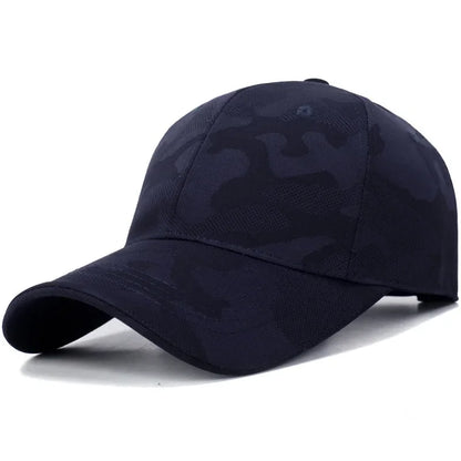 Minimalist Camouflage Corduroy Baseball Cap with Adjustable Fit for Casual Outdoor Streetwear Fashion