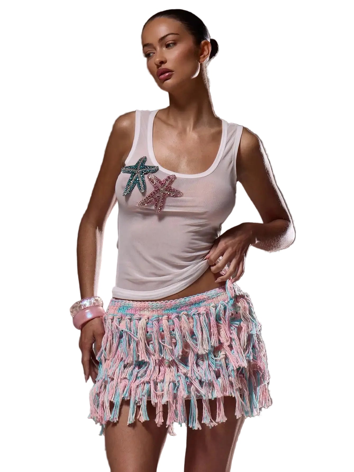 Slim Fit Sleeveless Tank Top with Minimalist Everyday Summer Styling