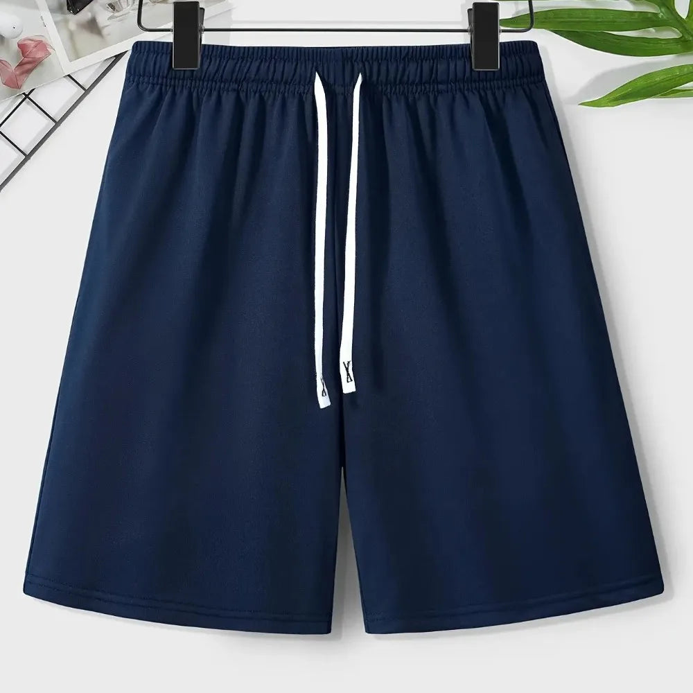 Minimalist Cotton Streetwear Shorts with Relaxed Fit and Clean Casual Styling