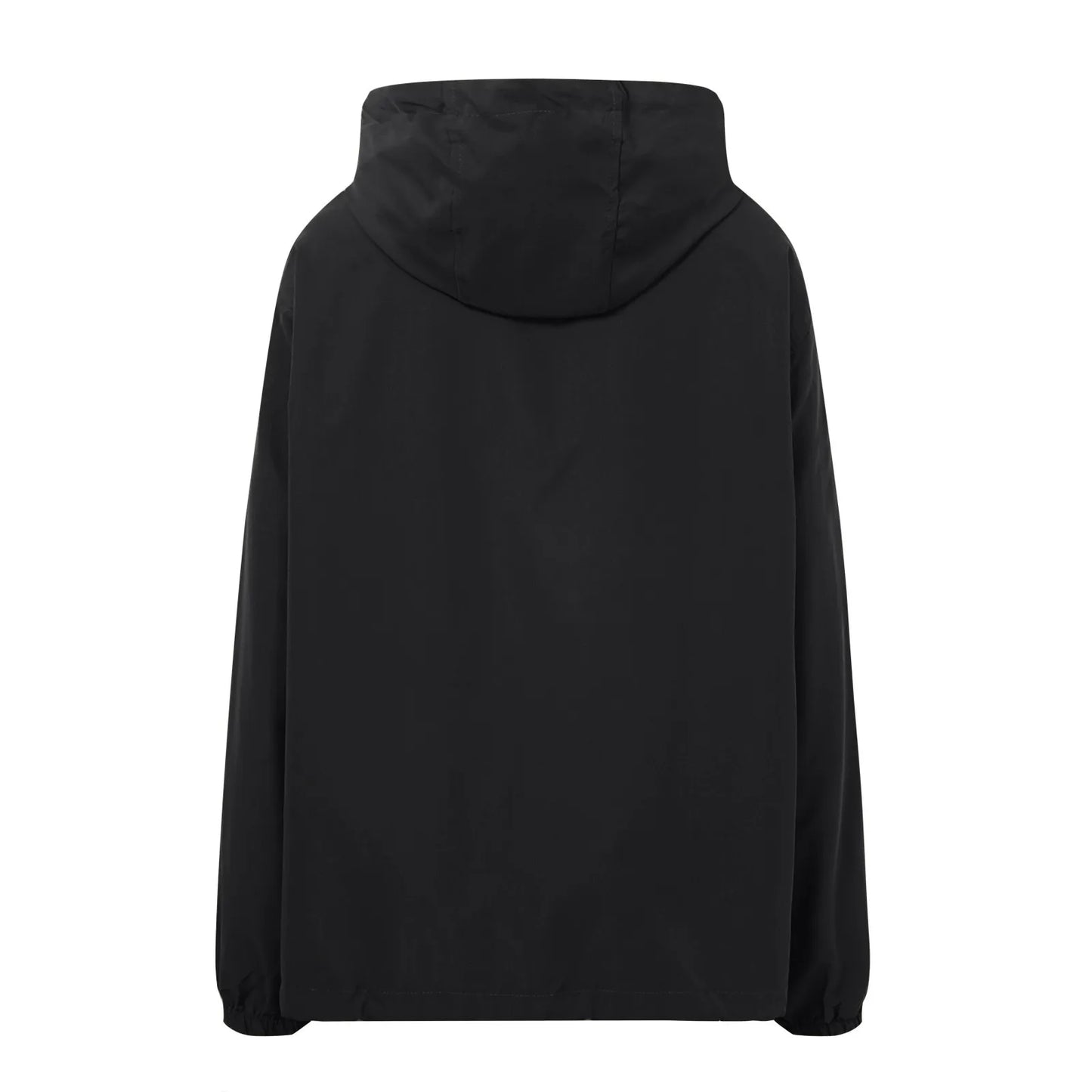 Women's Oversized Hooded Sweatshirt with Zip Detail for Relaxed Modern Streetwear Fashion