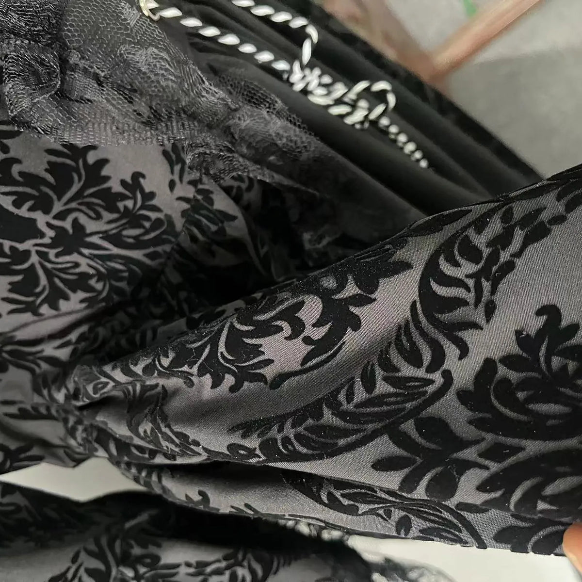 Elegant Victorian Gothic Lace Ball Gown with Vintage Alternative Fashion Style - BigCat Streetwear