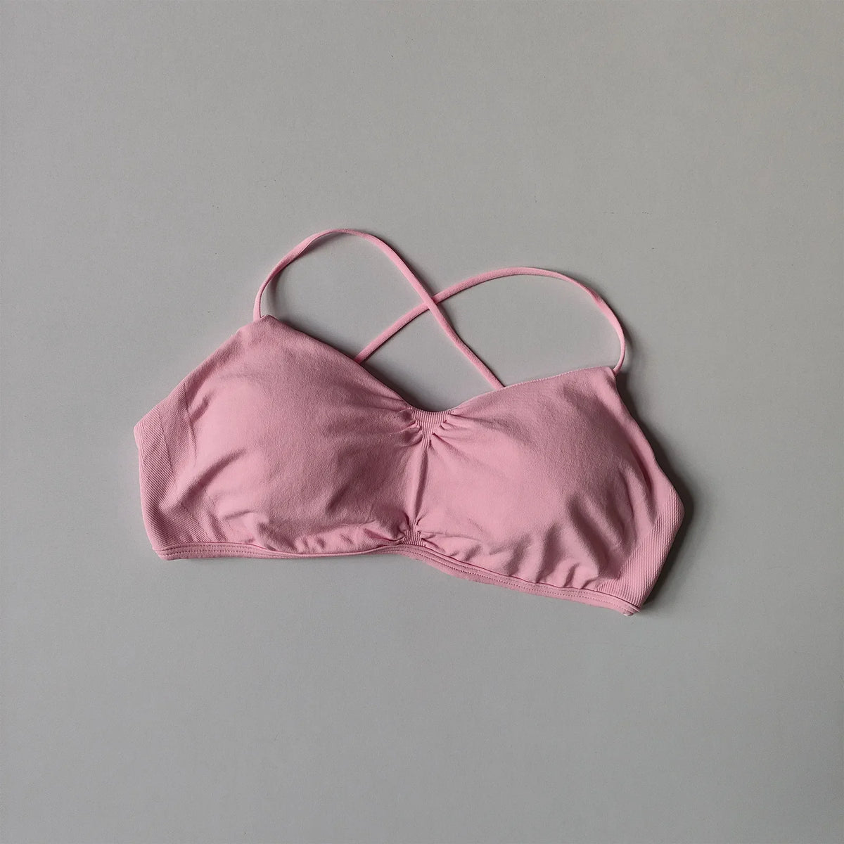 Minimalist Criss-Cross Strap Sling Bralette in Assorted Colors