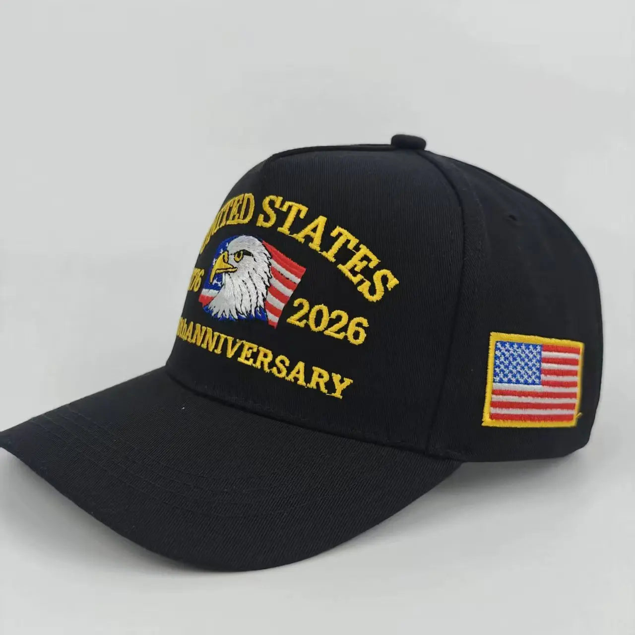 Vintage Embroidered Adjustable Cotton Baseball Cap with Curved Brim for Everyday Casual Style