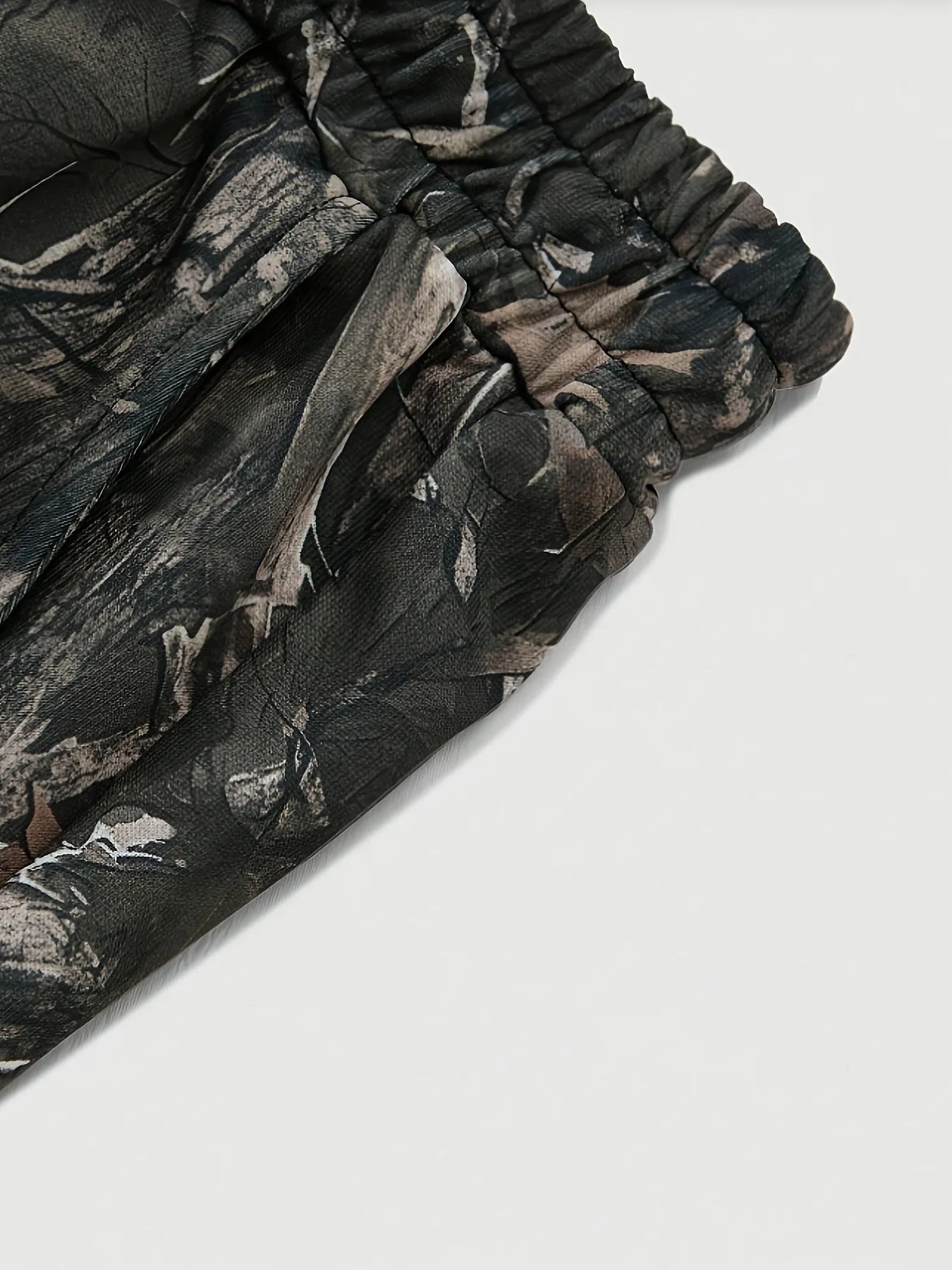 Men's Loose Fit Camouflage Print Sweatpants with Relaxed Streetwear Everyday Casual Style