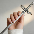 Ornate Sword Hair Stick Gothic Fantasy Inspired Statement Hair Accessory