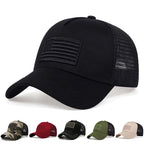 Unisex Breathable Mesh Baseball Cap with Embroidered Patch for Casual Outdoor Everyday Wear