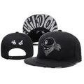 Embroidered Graphic Snapback Cap Adjustable Flat Brim Streetwear Baseball Fashion Hat