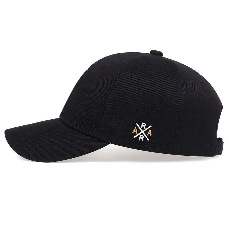 Unisex Embroidered Baseball Cap with Structured Design for Casual Outdoor Everyday Wear