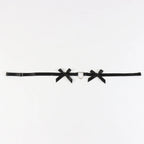 Bow Accent Thigh Garter Dark Feminine Alternative Fashion Accessory