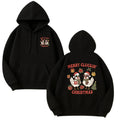 Anime-Inspired Holiday Graphic Hoodie with Kawaii Streetwear Design