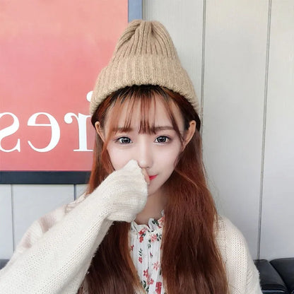 Soft Acrylic Ribbed Knit Beanie for Everyday Casual Streetwear Winter Fashion and Comfort