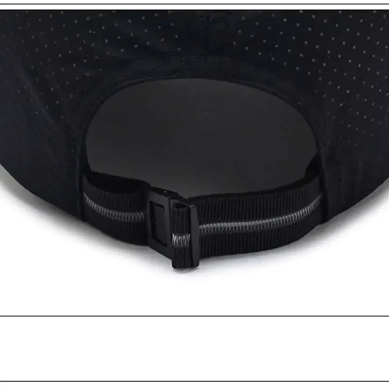 Unisex Breathable Mesh Baseball Cap with Lightweight Quick Dry Design for Outdoor Activities