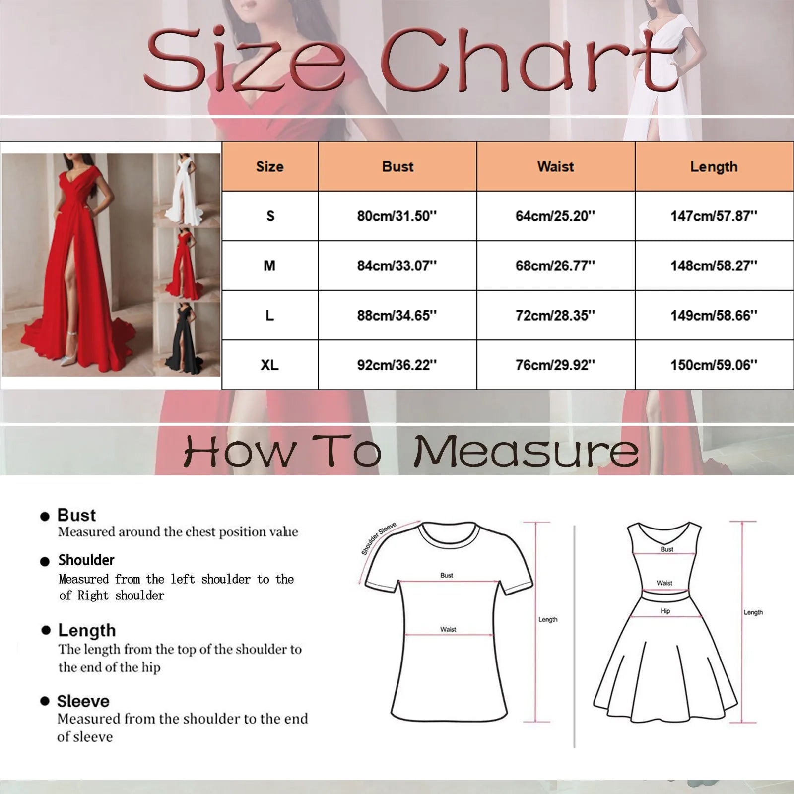 Off Shoulder Maxi Dress With Deep Neckline And Front Slit