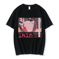 Minimalist Anime Portrait Oversized Urban Streetwear Graphic Tee