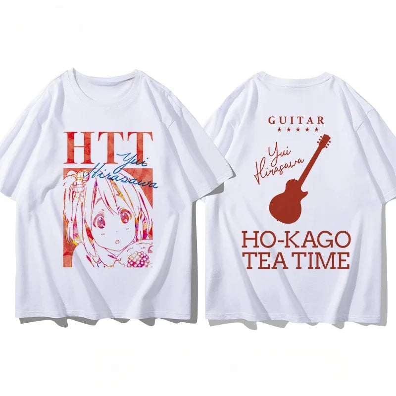 Kawaii Manga Graphic Oversized Japanese Streetwear Casual Cotton T-Shirt