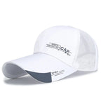 Unisex Breathable Mesh Baseball Cap with Adjustable Fit for Summer Outdoor Activities