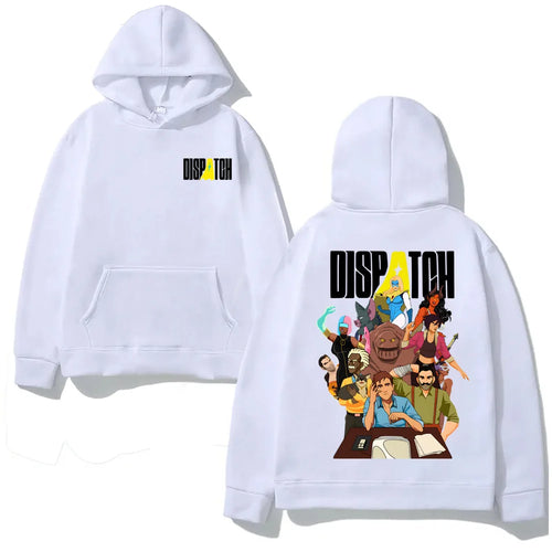 Anime Adventure Graphic Hoodie with Retro Manga Streetwear Design - BigCat Streetwear