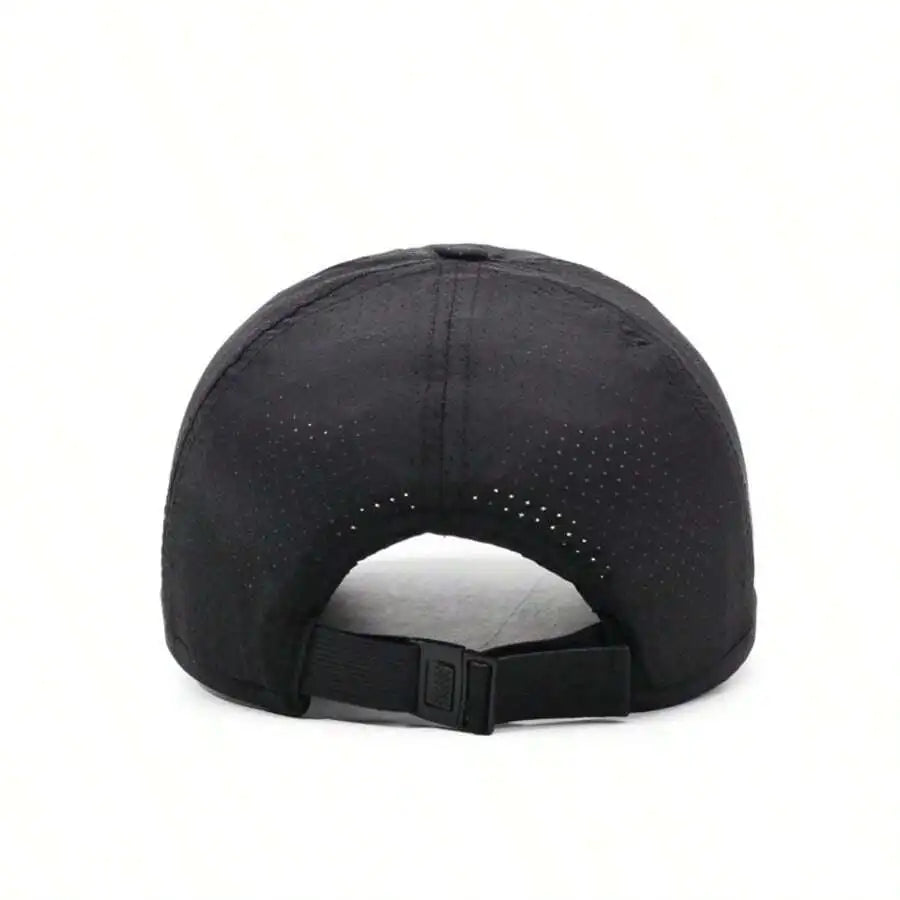 Men's Quick Dry Breathable Baseball Cap with Adjustable Fit for Outdoor Everyday Summer Wear