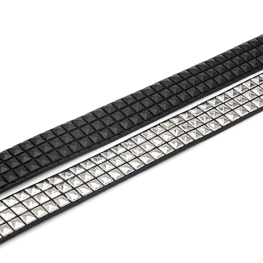 Studded Punk Belt with Rivet Details for Alternative Fashion Styling