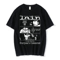 Minimalist Manga Panel Oversized Anime Streetwear Graphic Tee