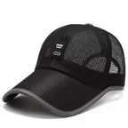 Unisex Breathable Mesh Baseball Cap with Snapback Closure for Casual Outdoor Streetwear Style