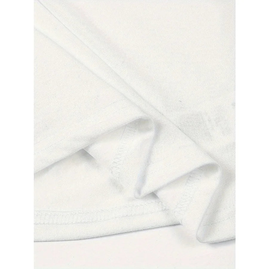 Pastel Typography Baby Tee with Fitted Crop Silhouette and Casual Style